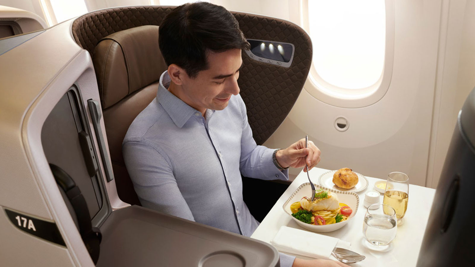 Singapore Airlines' medium-haul Business Class