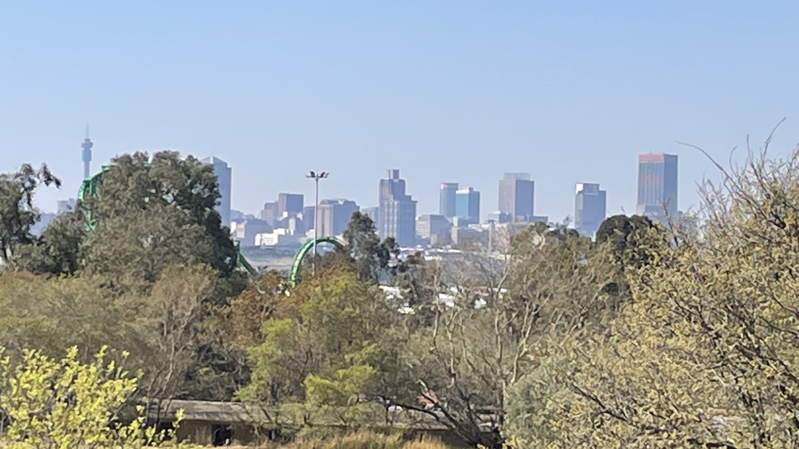 TripADeal South Africa Johannesburg skyline.