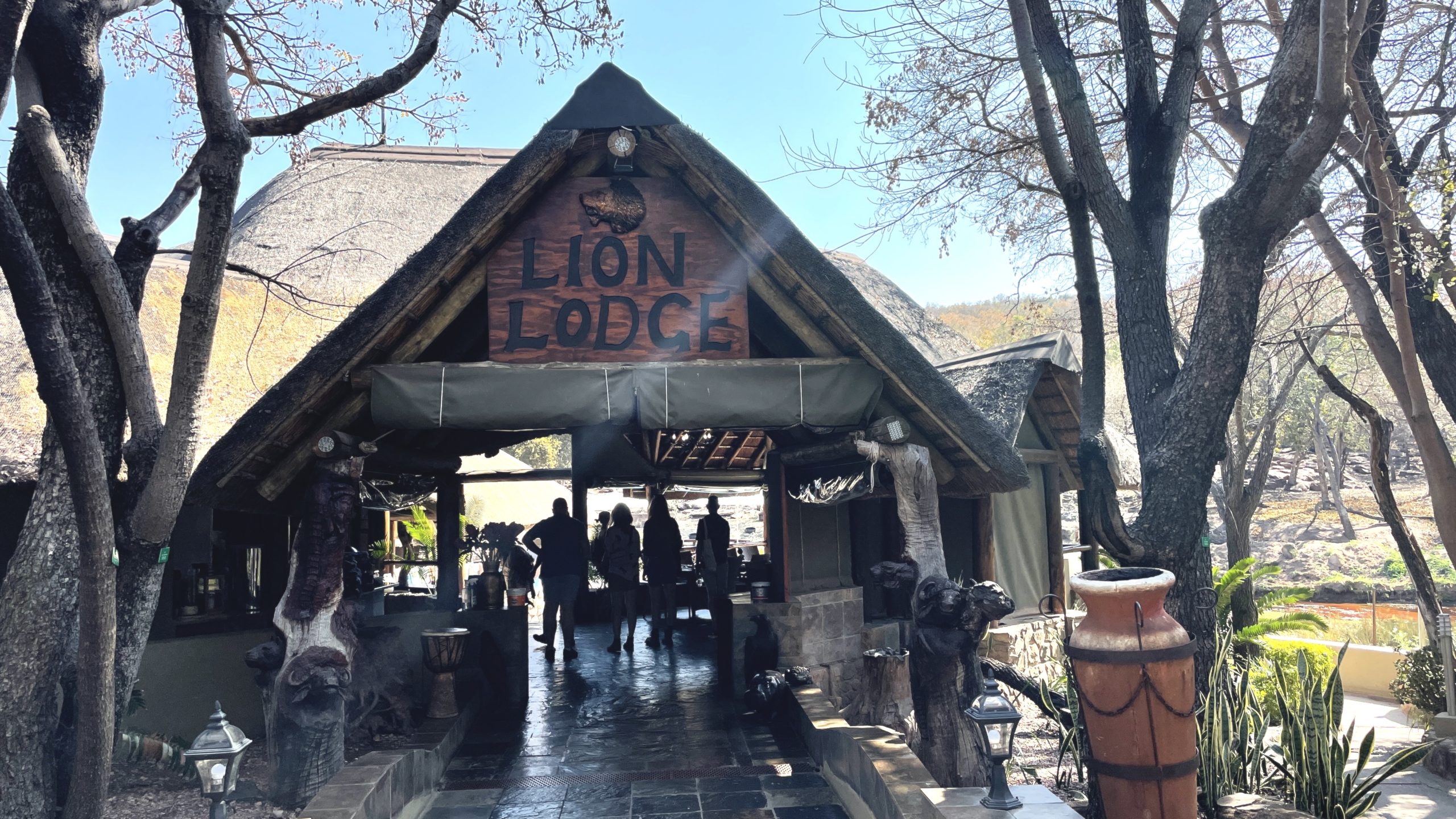 Sabatana Private Reserve Lion Lodge entry