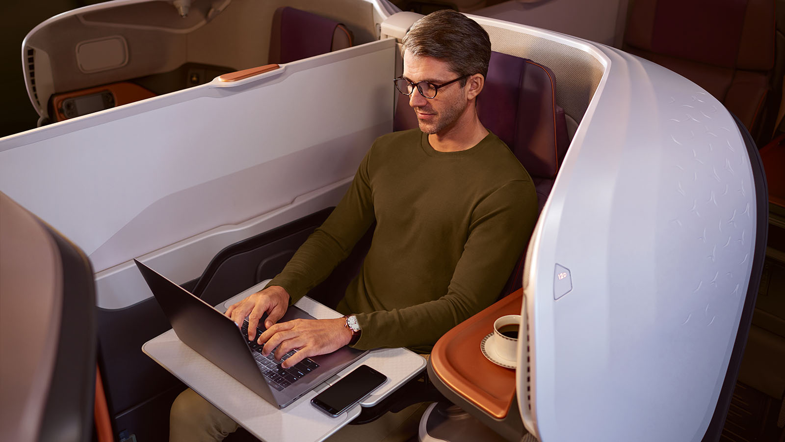 Singapore Airlines Business Class can be booked using KrisFlyer miles from credit card spend