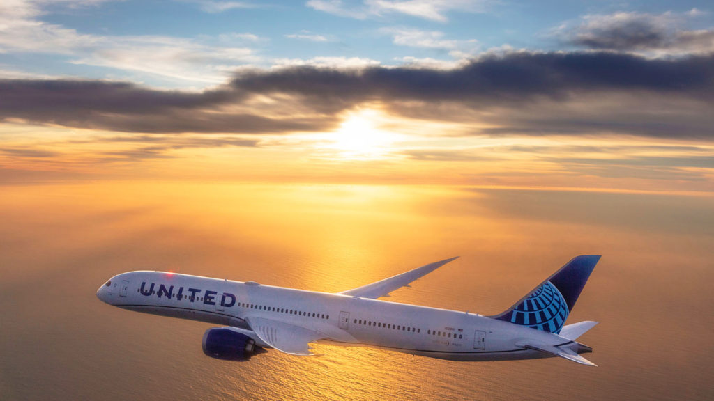 United Airlines Boeing 787