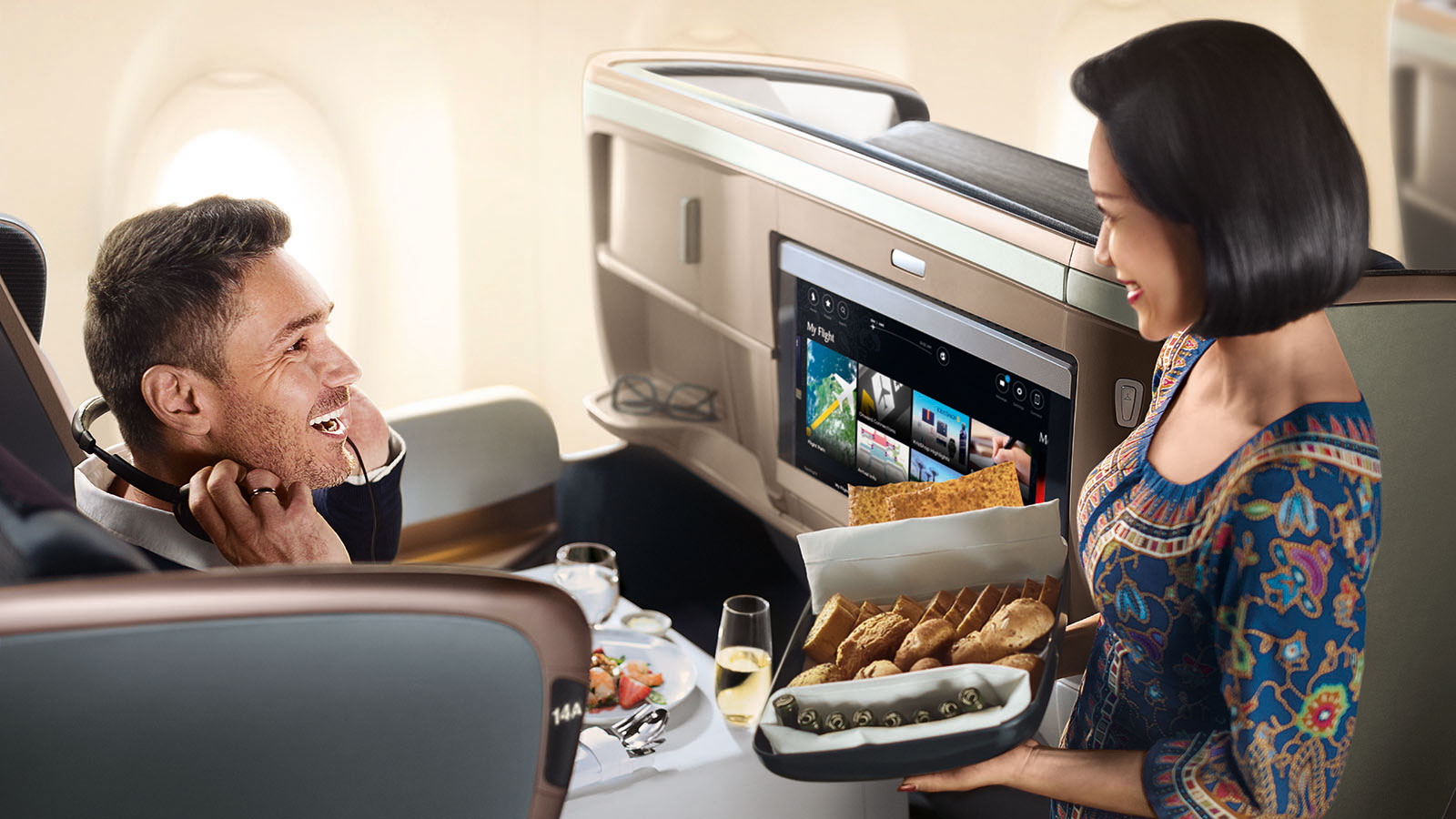 Singapore Airlines Airbus A350 Business Class