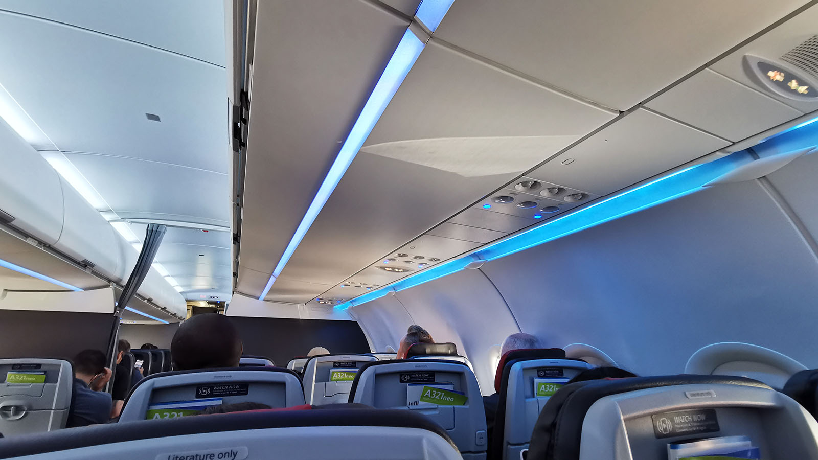 American Airlines Airbus A321neo Economy Class