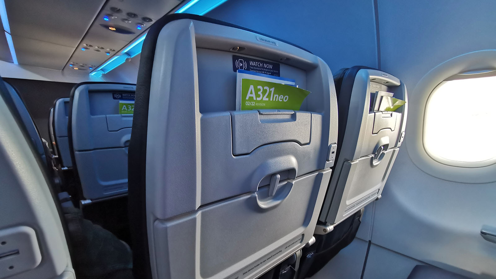 American Airlines Airbus A321neo Economy Class