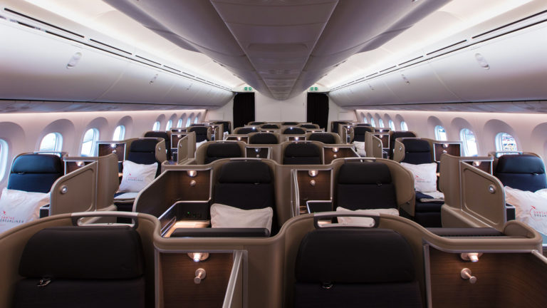 Qantas Boeing 787 Business