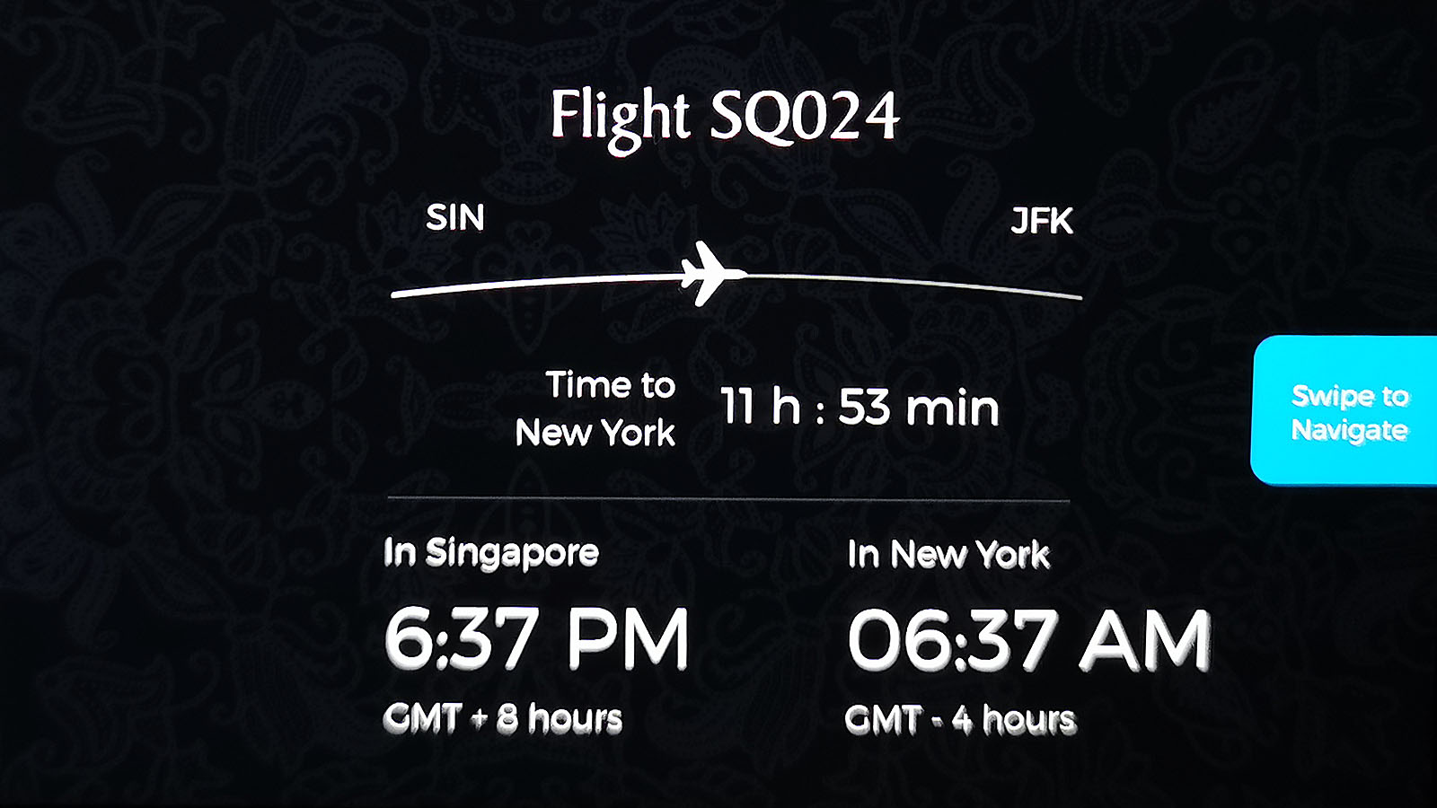 Singapore Airlines World's Longest Flight