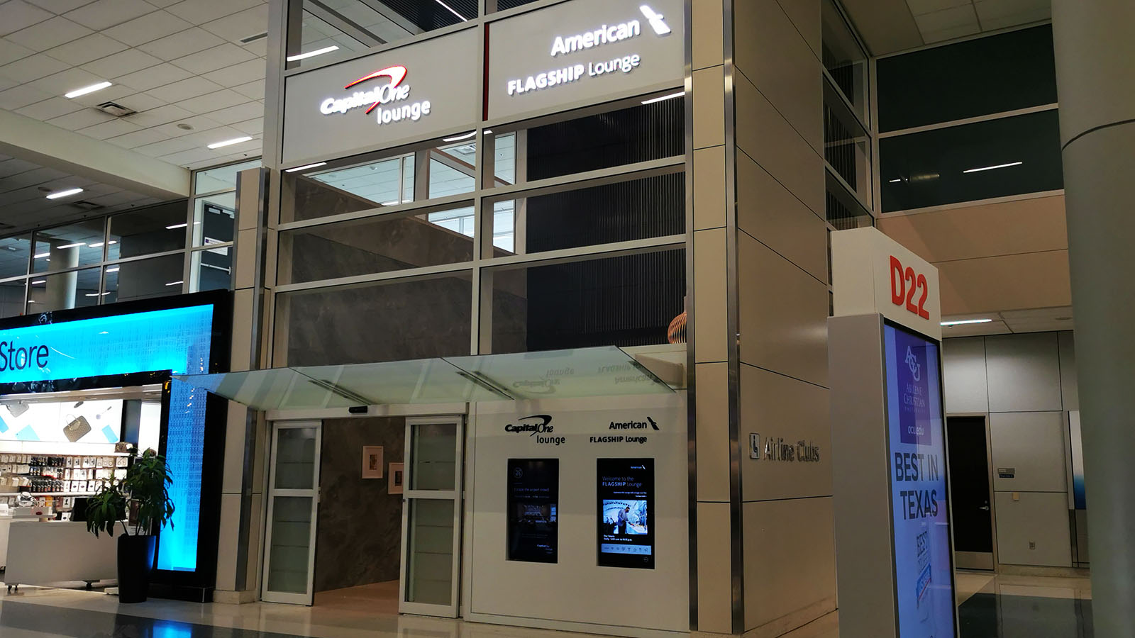 American Airlines Flagship Lounge, Dallas Fort Worth