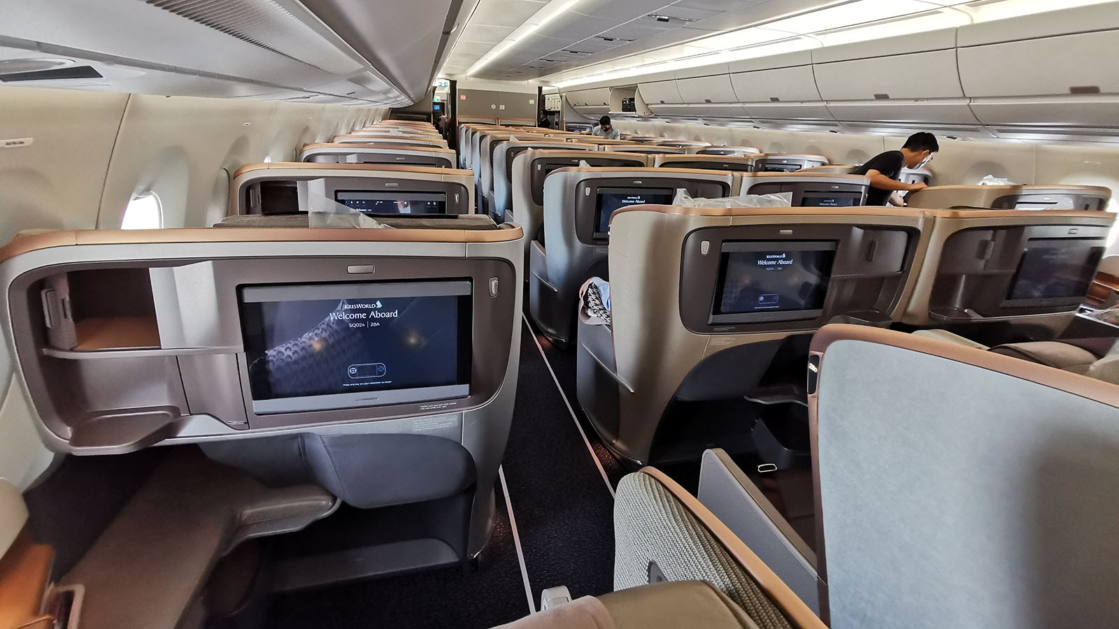 Singapore Airlines Airbus A350 Business Class