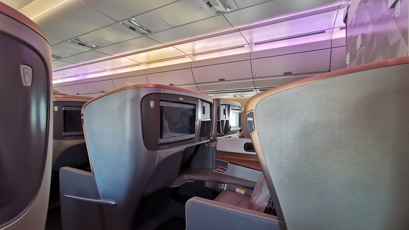 Singapore Airlines Airbus A350 Business Class