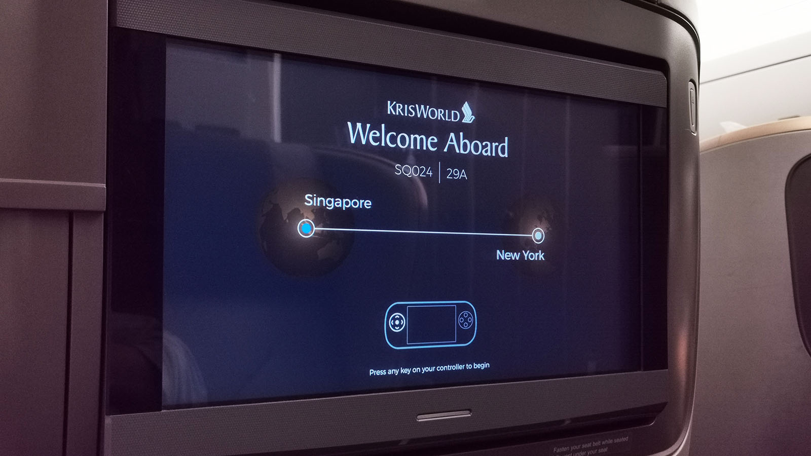 Singapore Airlines Airbus A350 Business Class