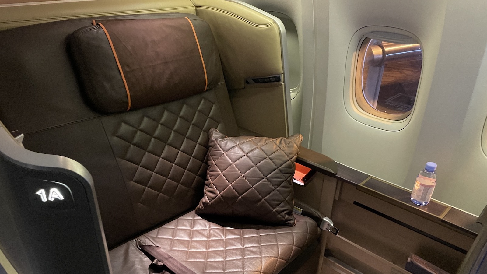 Singapore Airlines First Class