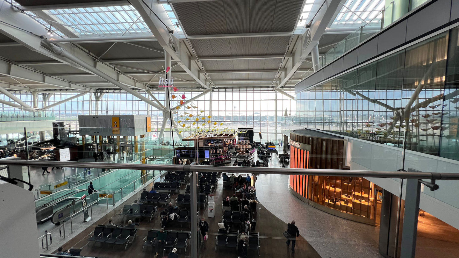 British Airways Galleries South Club Lounge, Heathrow T5 Point Hacks