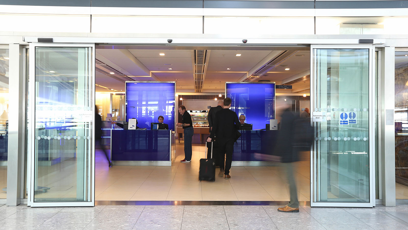 British Airways' Galleries South Club Lounge