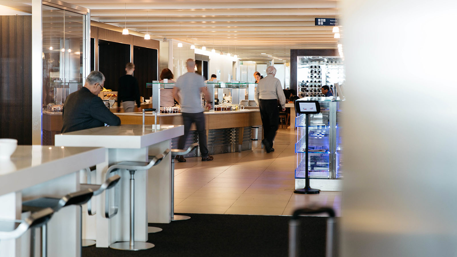 British Airways' Galleries South Club Lounge