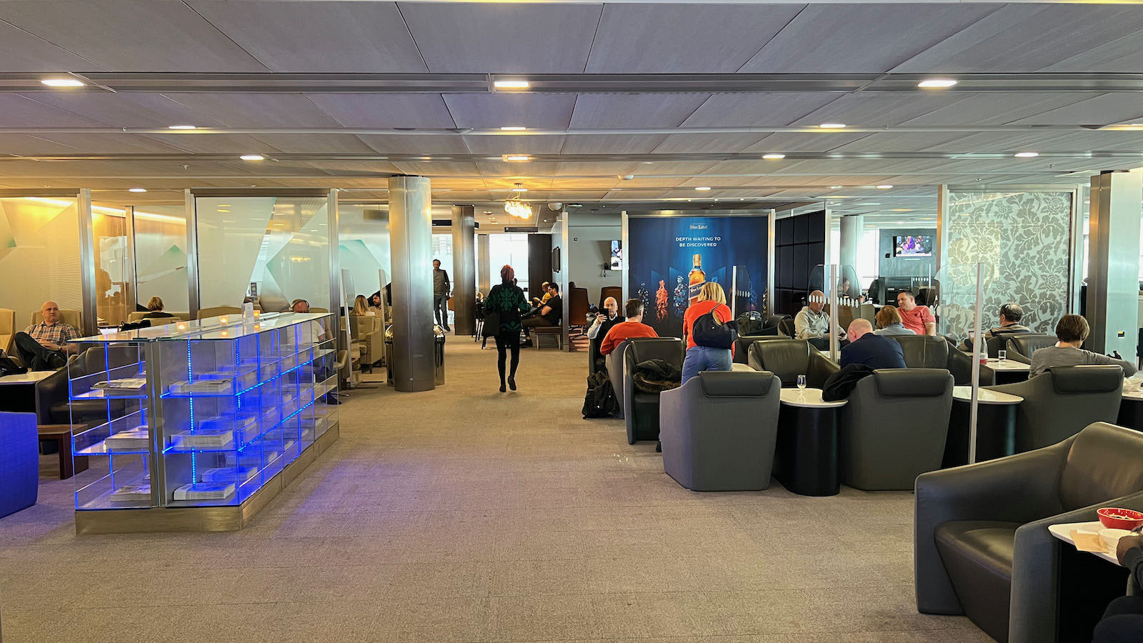 British Airways' Galleries South Club Lounge