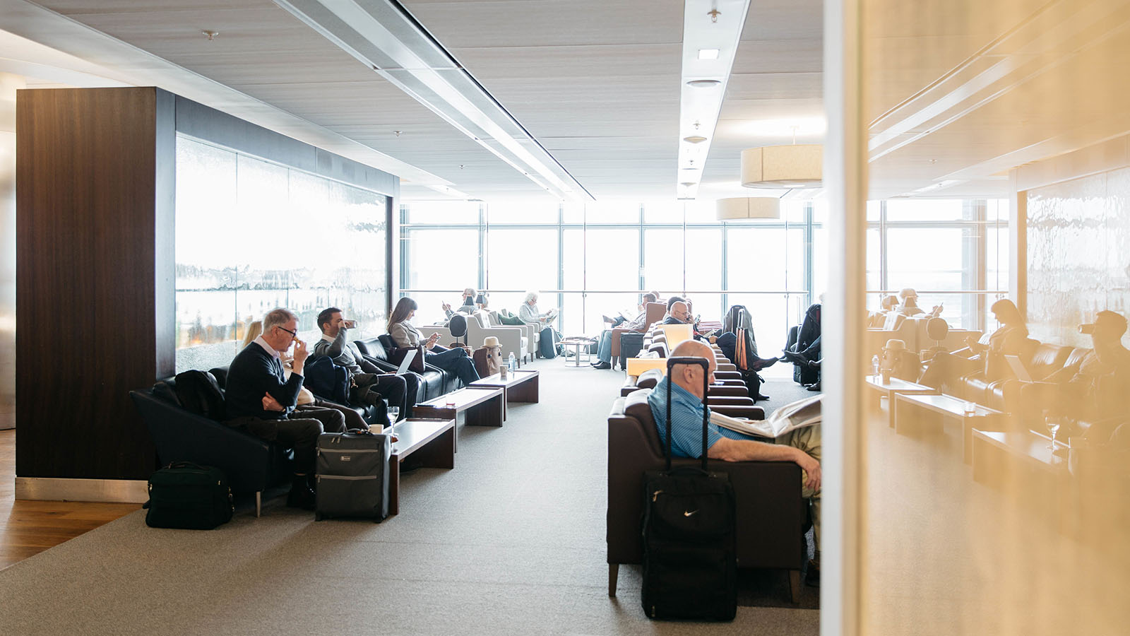 British Airways' Galleries South Club Lounge