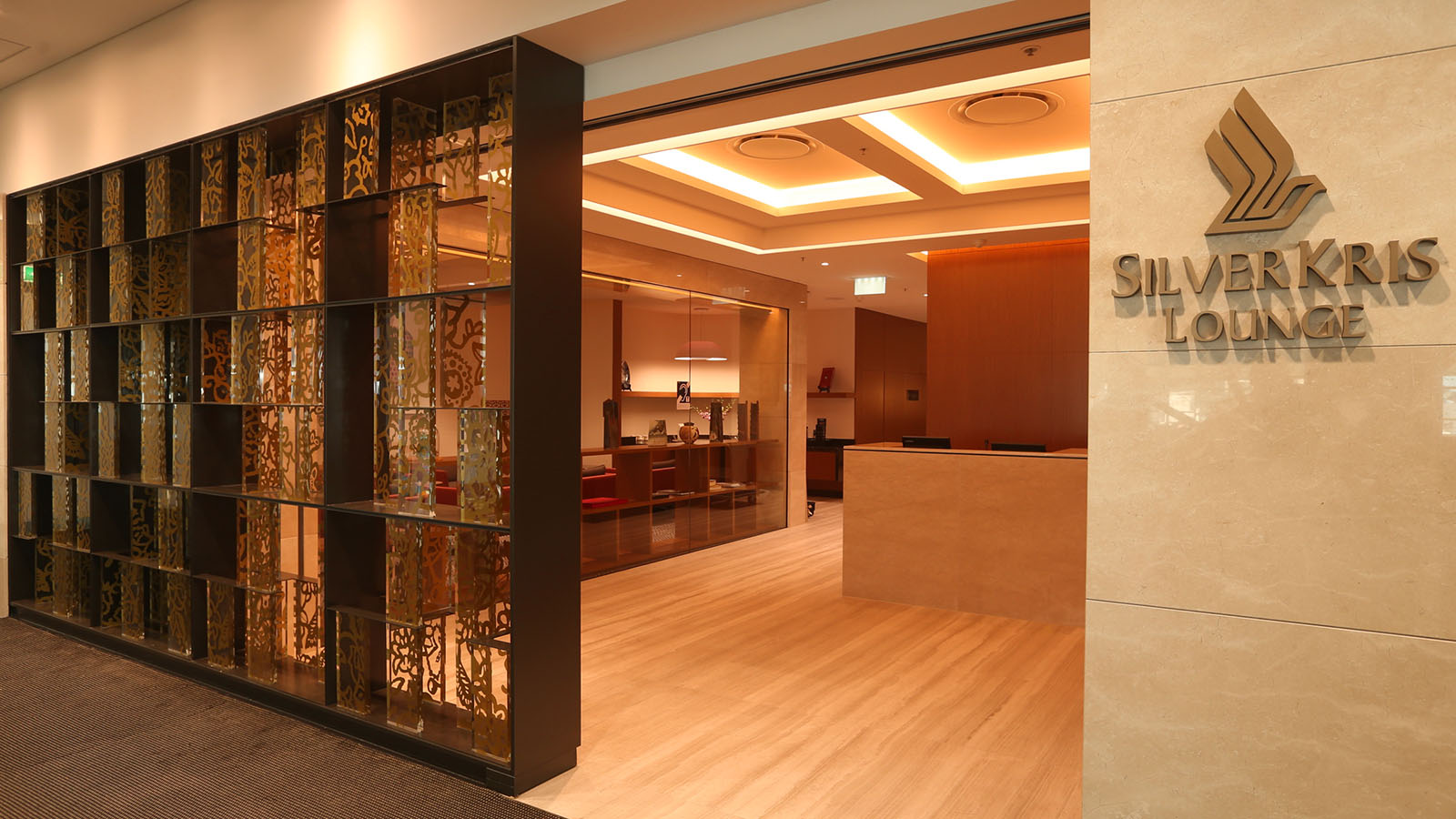 Singapore Airlines' SilverKris First Class Lounge