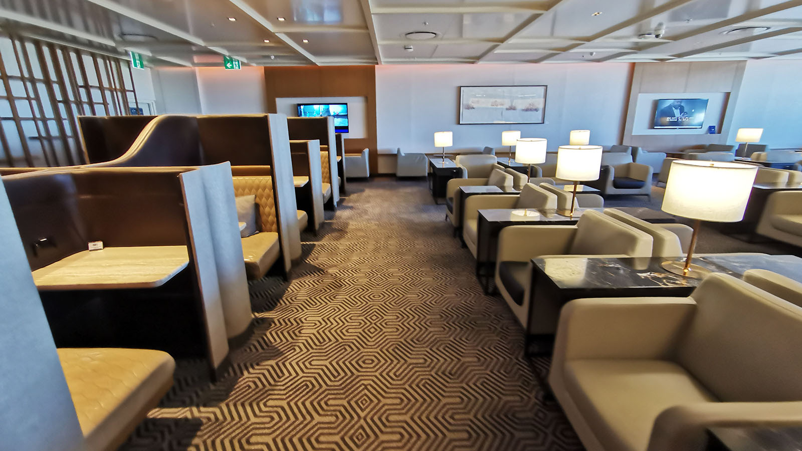 Singapore Airlines SilverKris Business Class Lounge Sydney