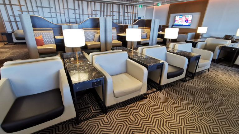 Singapore Airlines SilverKris Business Class Lounge Sydney