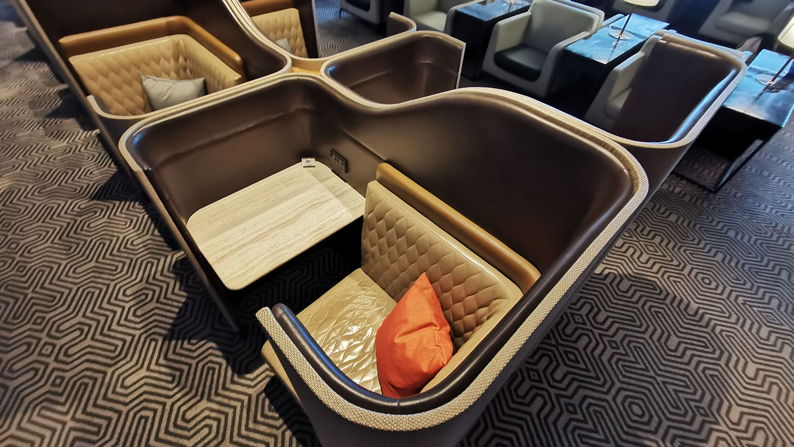 Singapore Airlines SilverKris Business Class Lounge Sydney