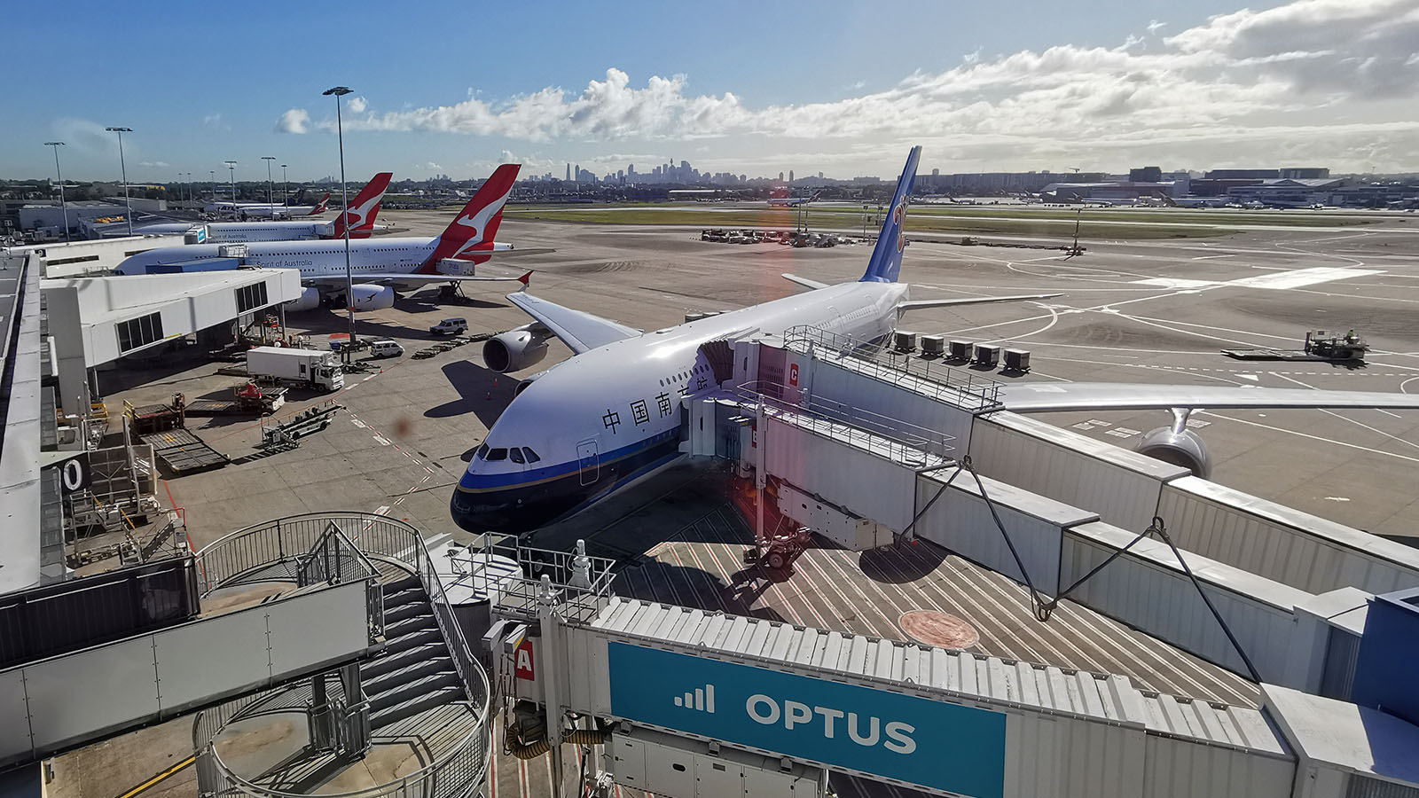 Qantas Business to Bengaluru