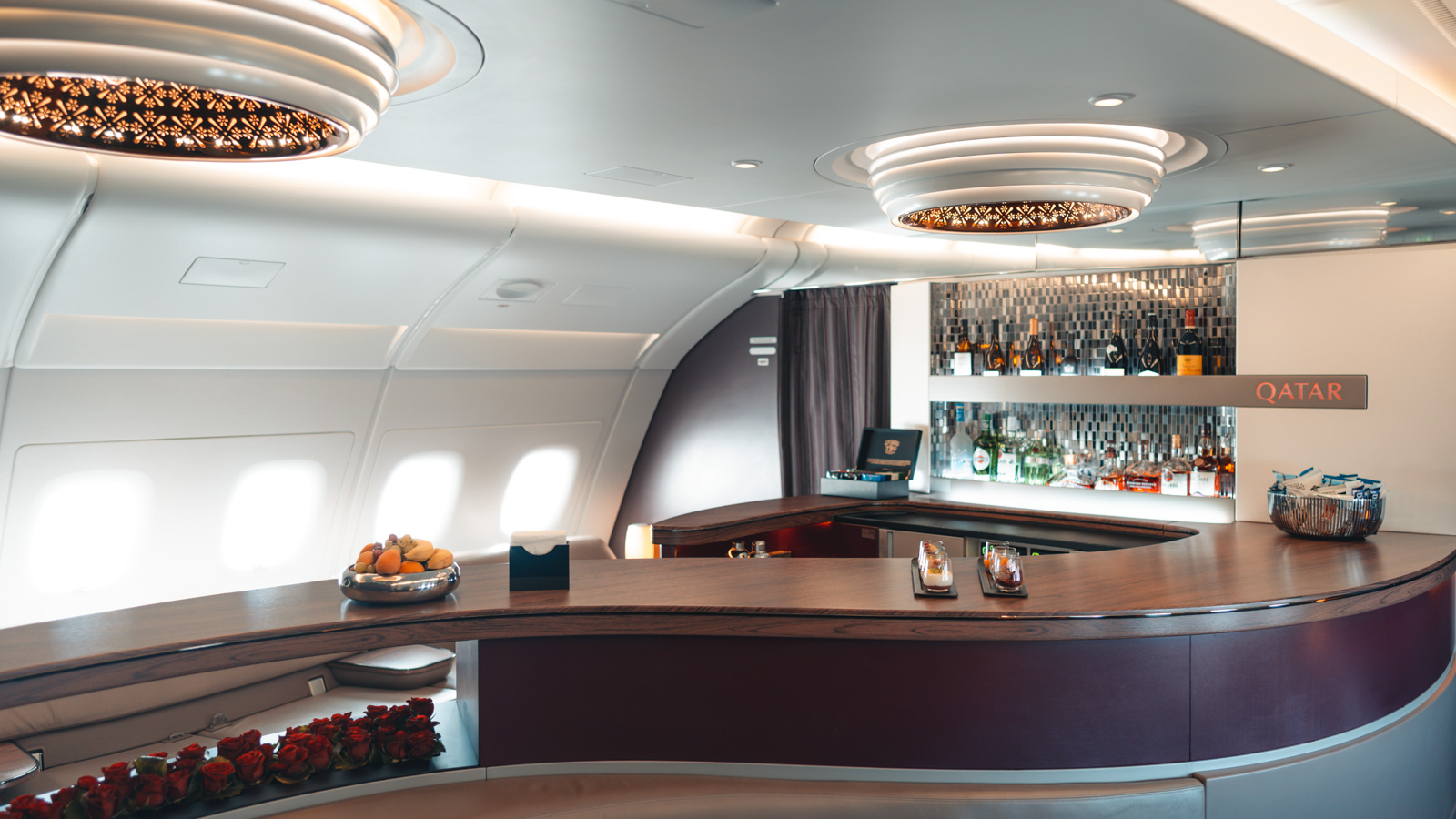 british airways a380 first class bar