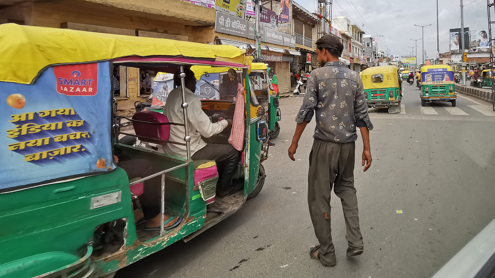 Tuk-tuk in Agra, India