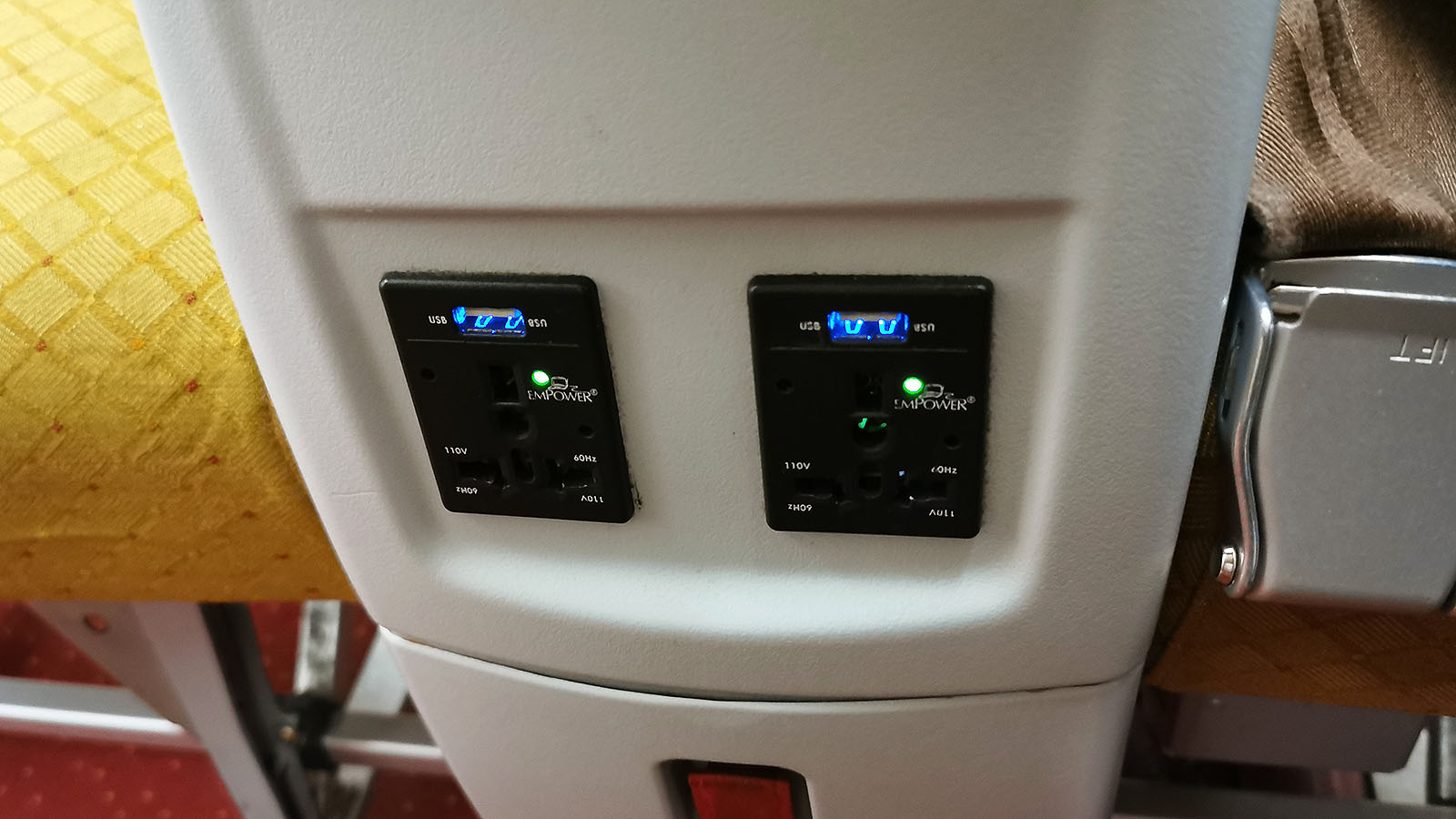 Stay powered up in Air India A320neo Business Class
