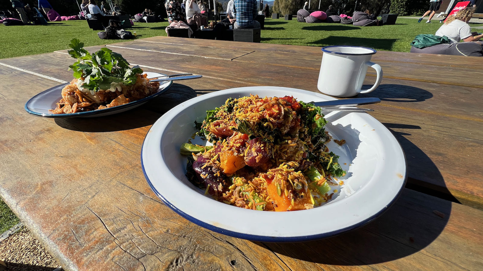 Dubsy's pumpkin salad - best salad Hobart