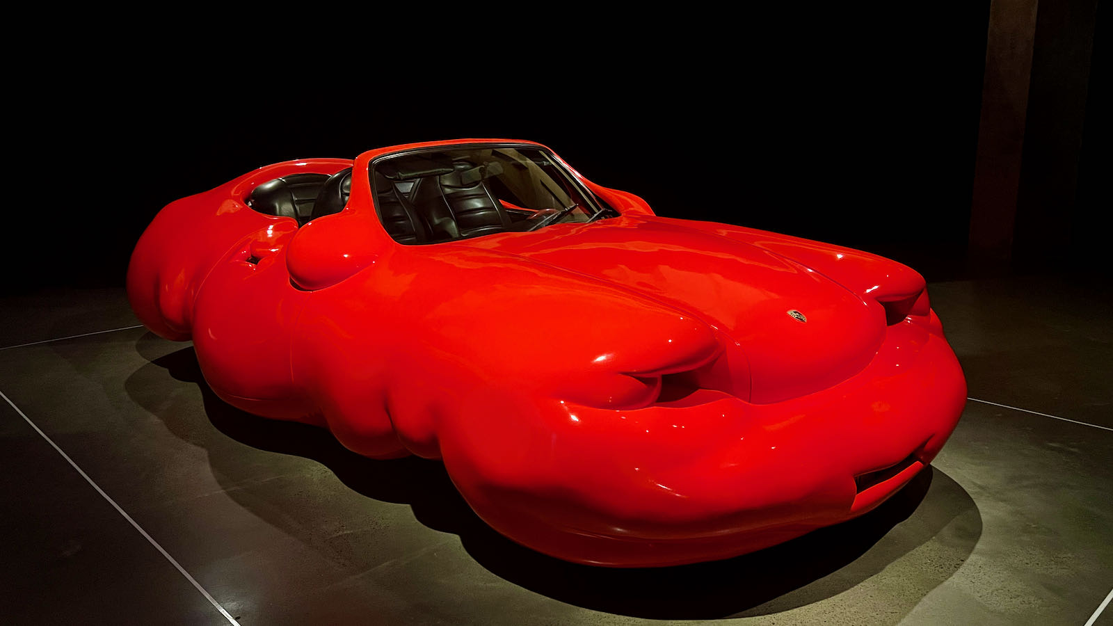 Erwin Wurm Fat Car MONA Hobart