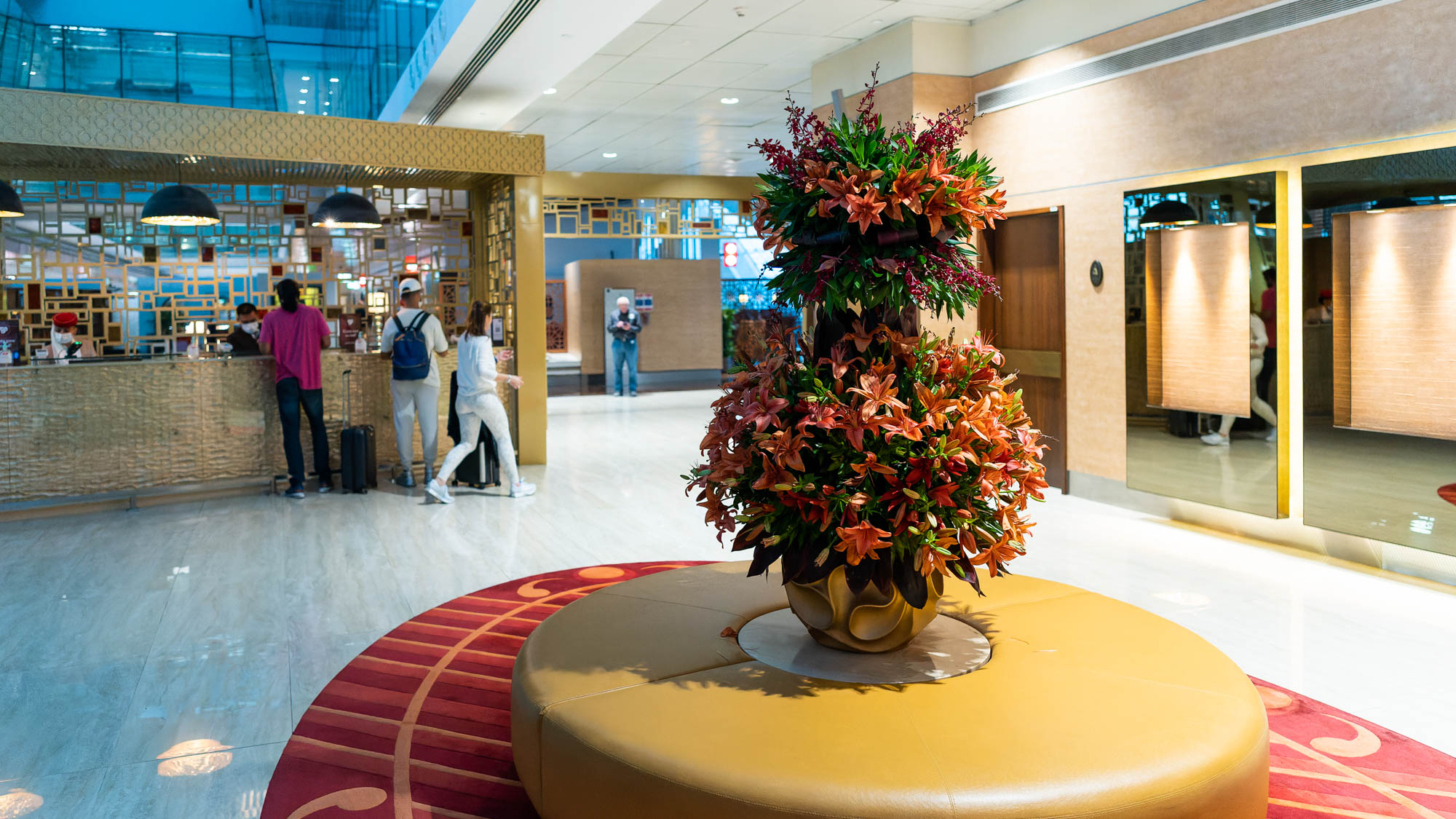 Emirates Dubai First Lounge Concourse B Foyer