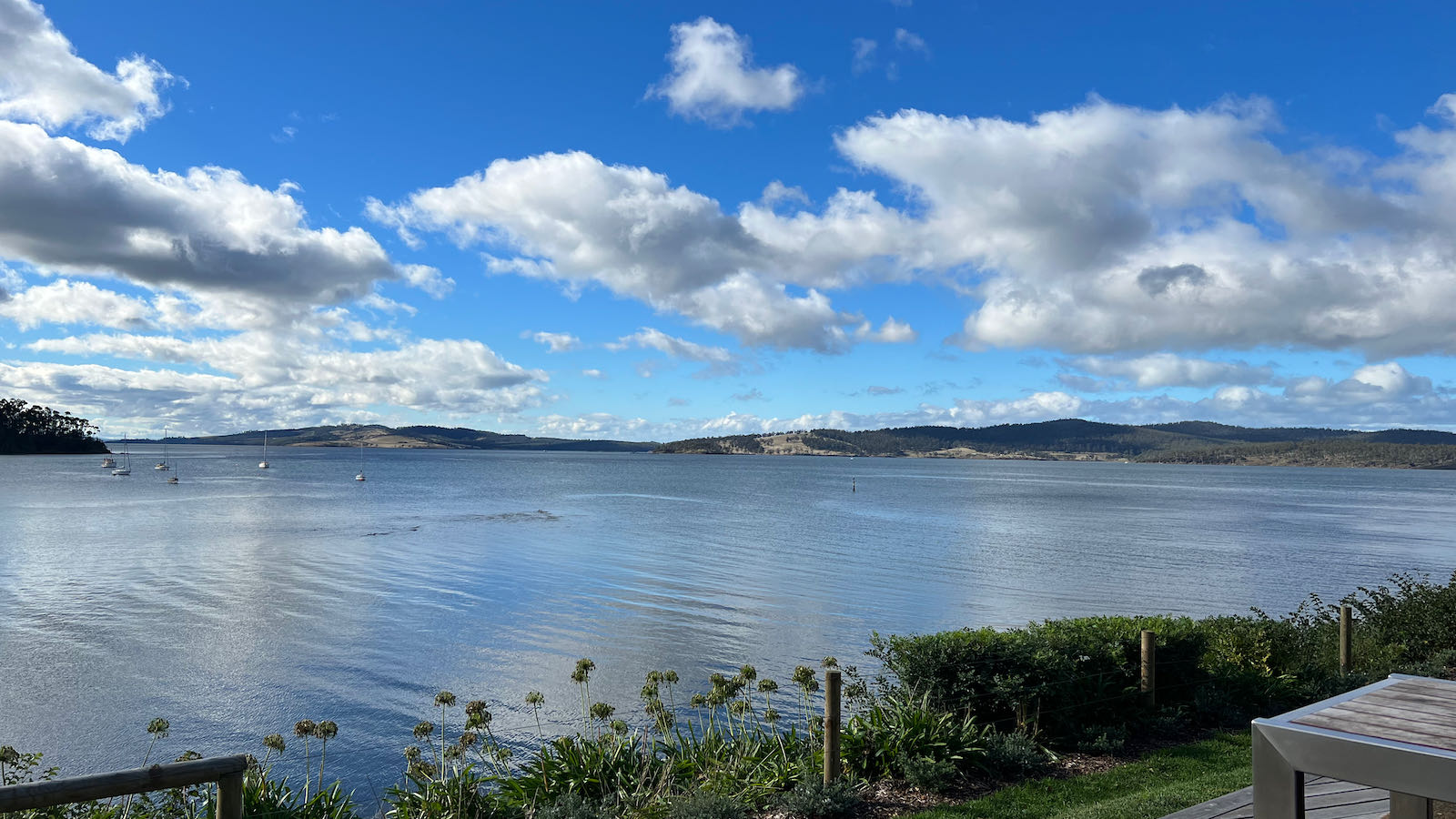 Peppermint Bay Tassie water views