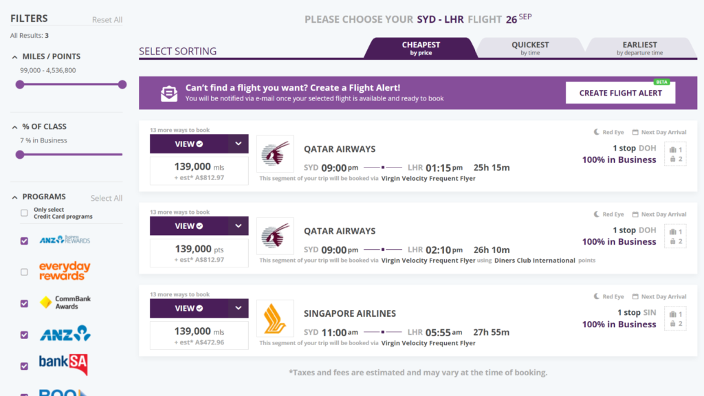 AwardLogic makes finding reward seats easier Point Hacks