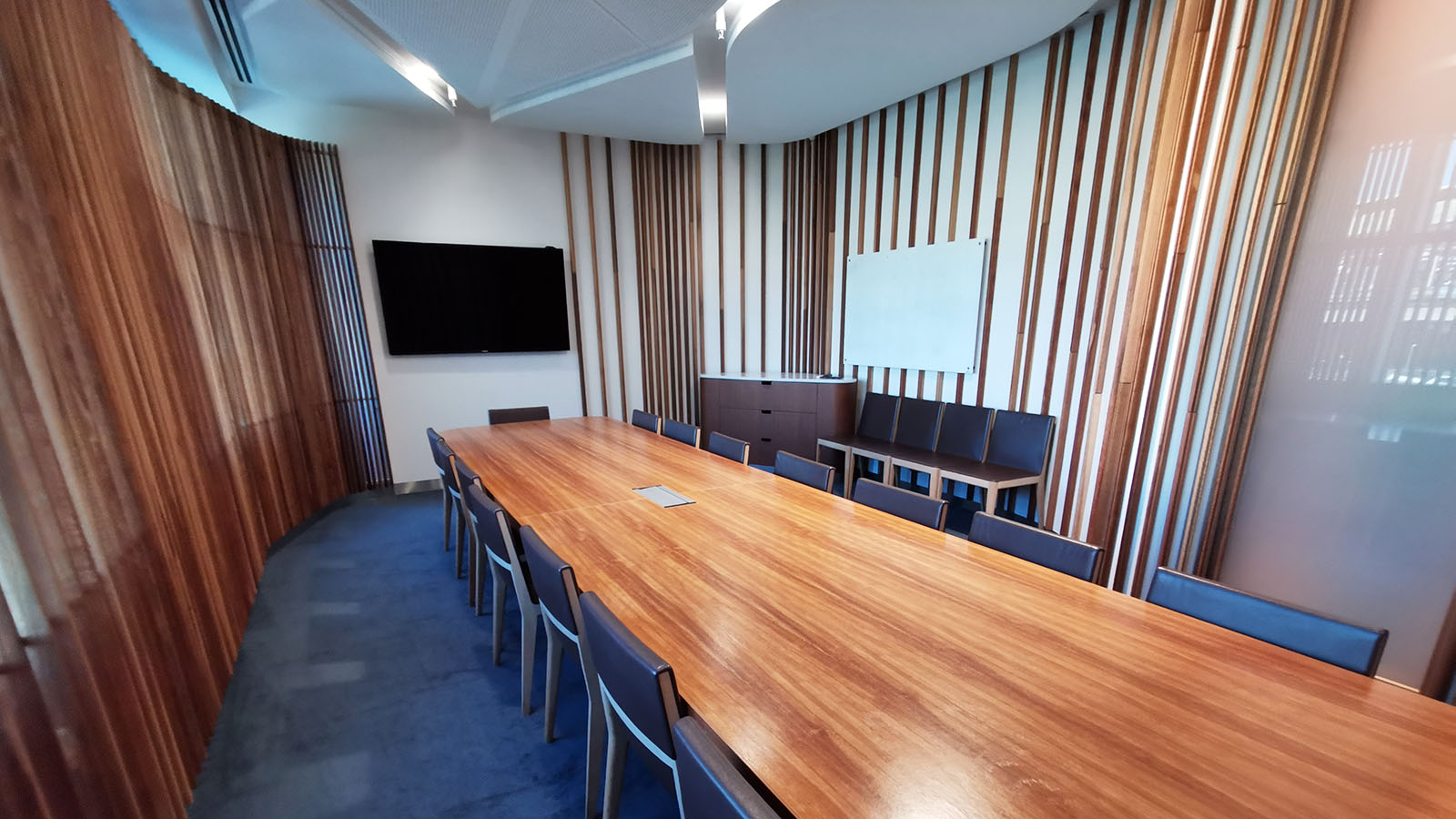 Meeting room in Virgin Australia Beyond Lounge in Brisbane