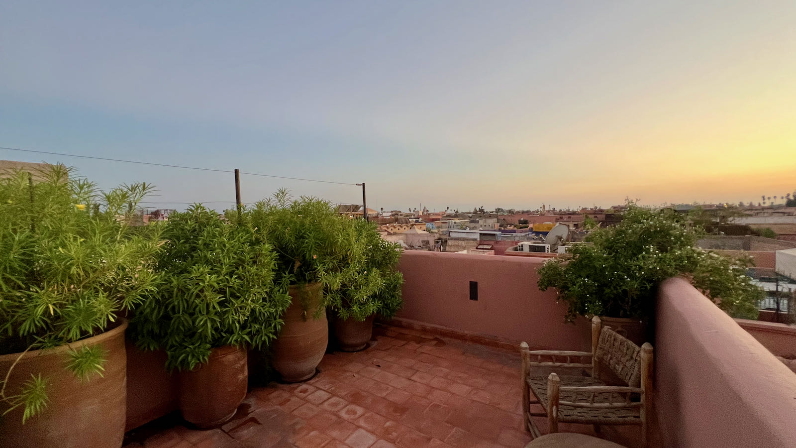 beautiful sunset views Marrakech