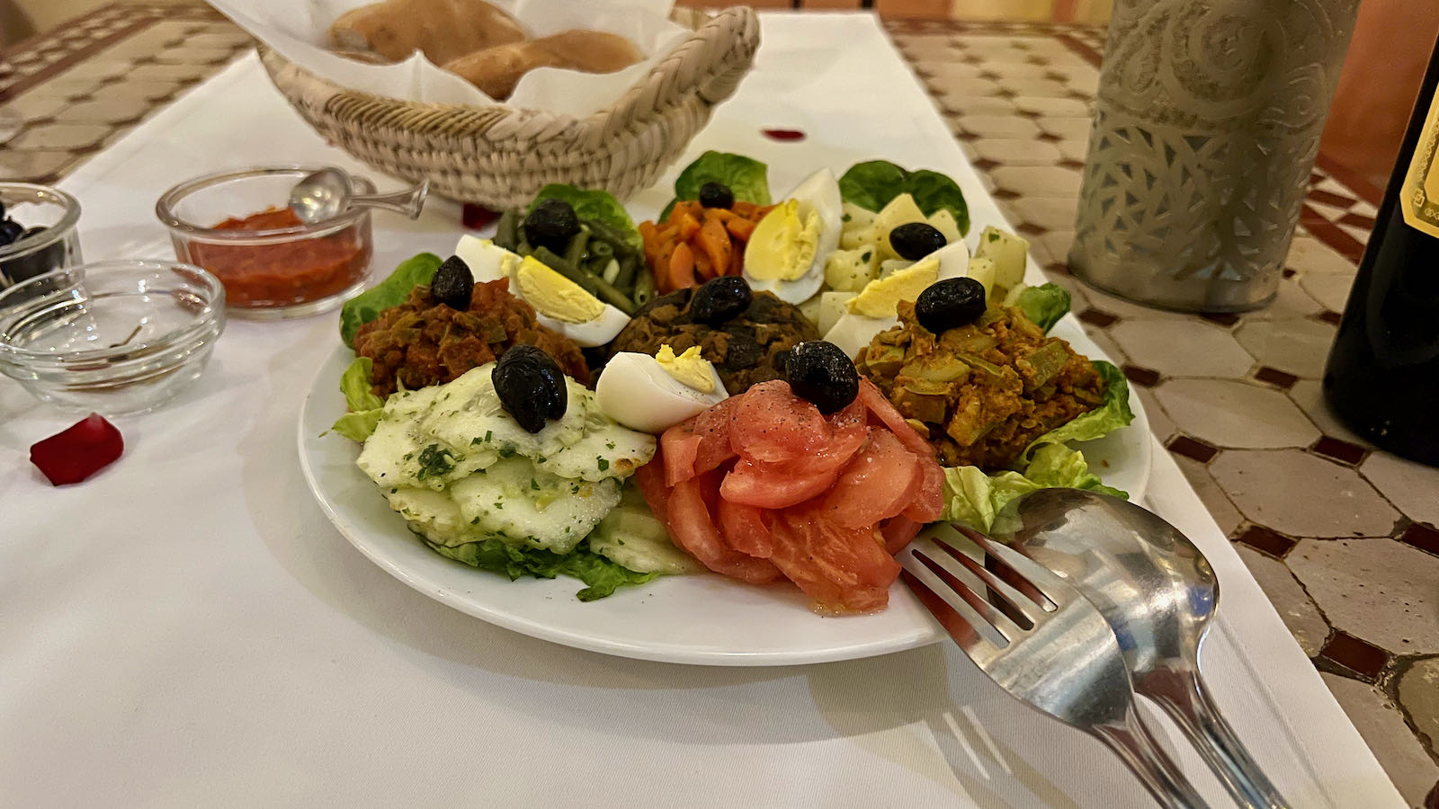 best Moroccan salads in Marrakech