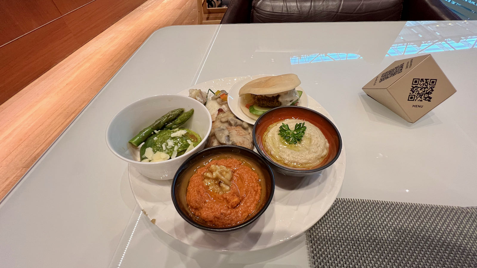 best Arabic mezze in Business Class