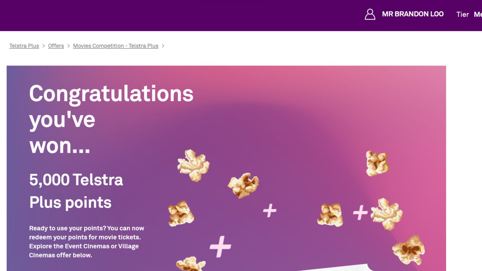 Earning Telstra Plus points - Point Hacks