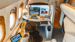 Ultimate Emirates First Class luxury to Europe with Qantas Points