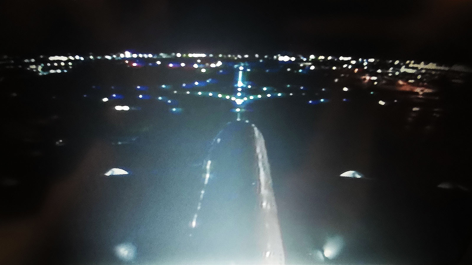 Skycam in Qantas Airbus A380 Economy