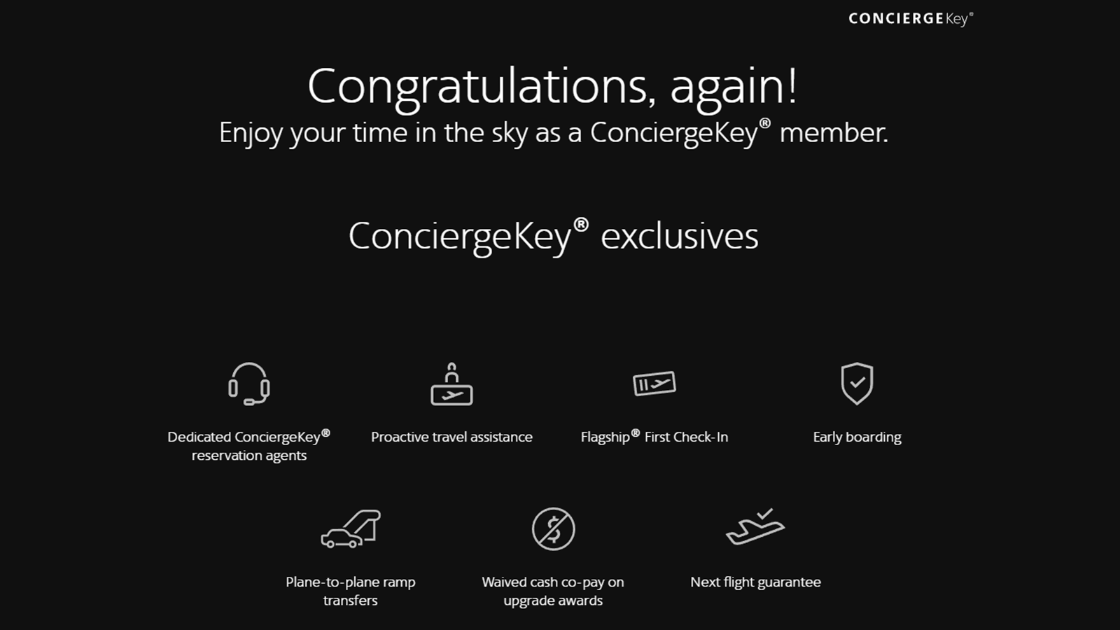 ConciergeKey benefits