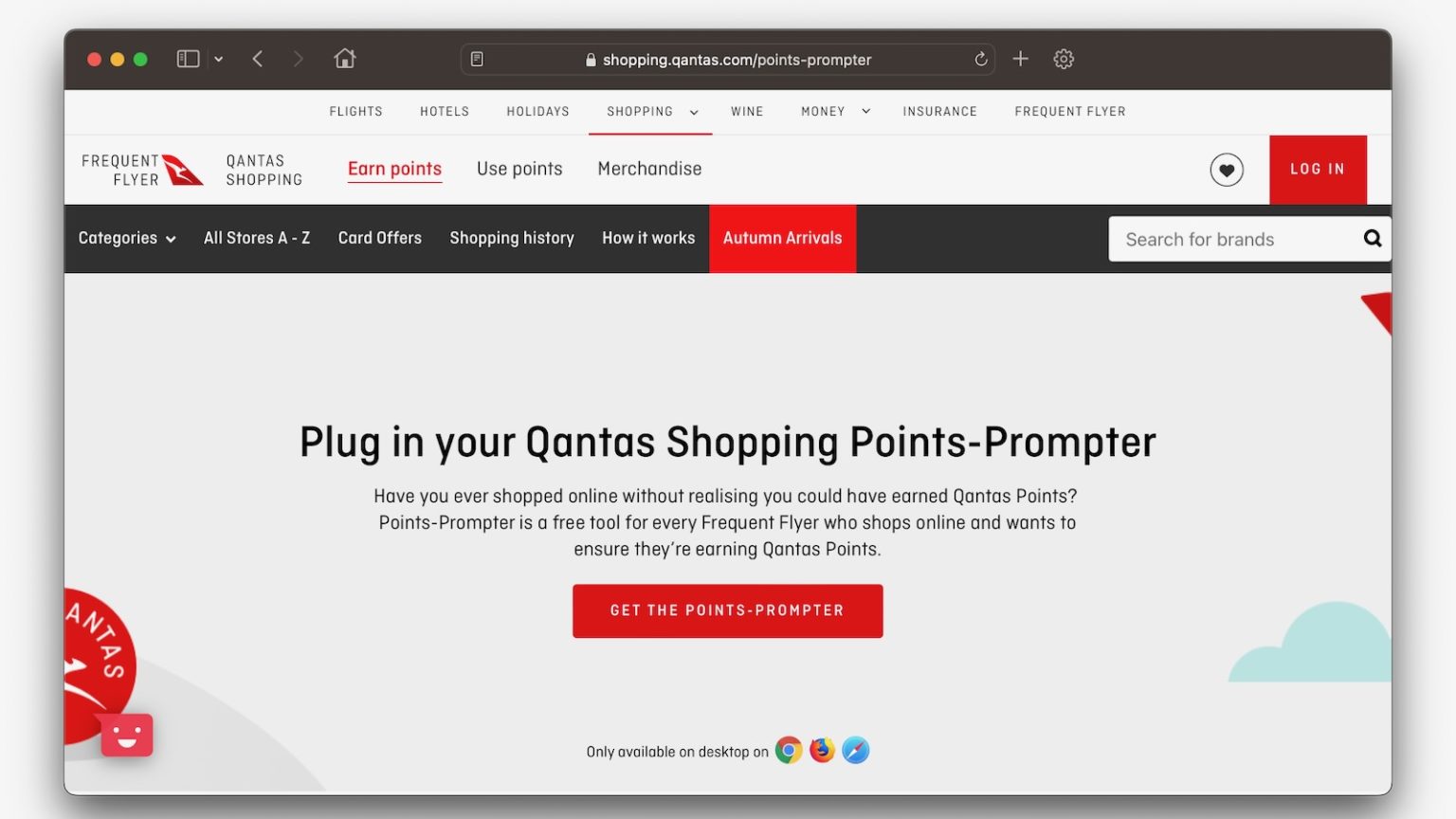 How To Earn Qantas Points Through Qantas Shopping - Point Hacks