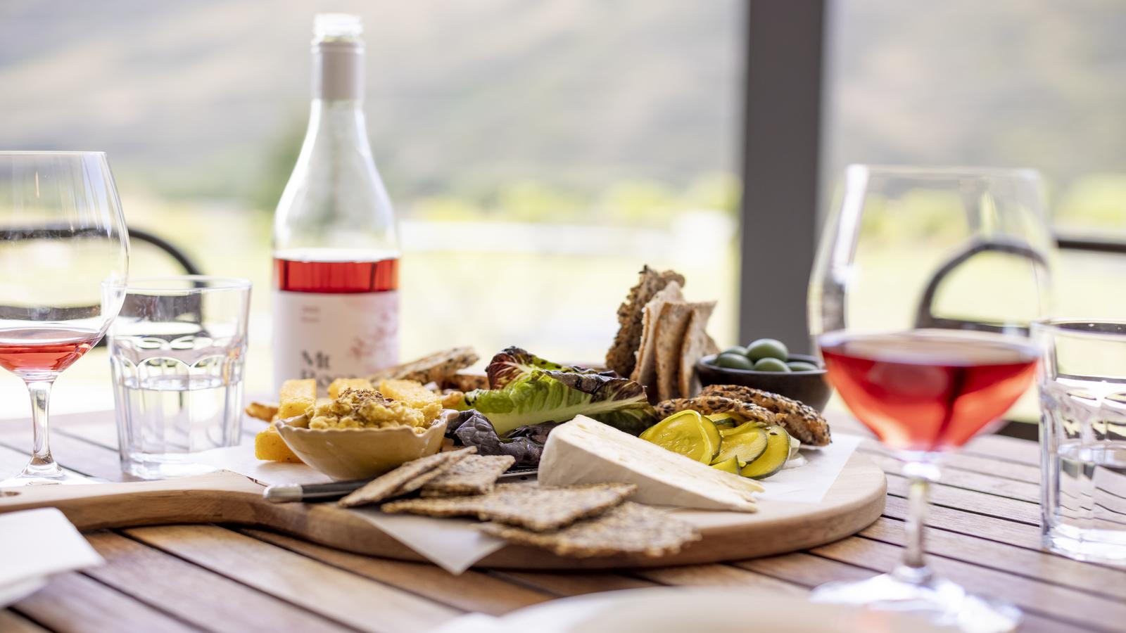 Queenstown Mt. Rosa Wines Winery Food Platter