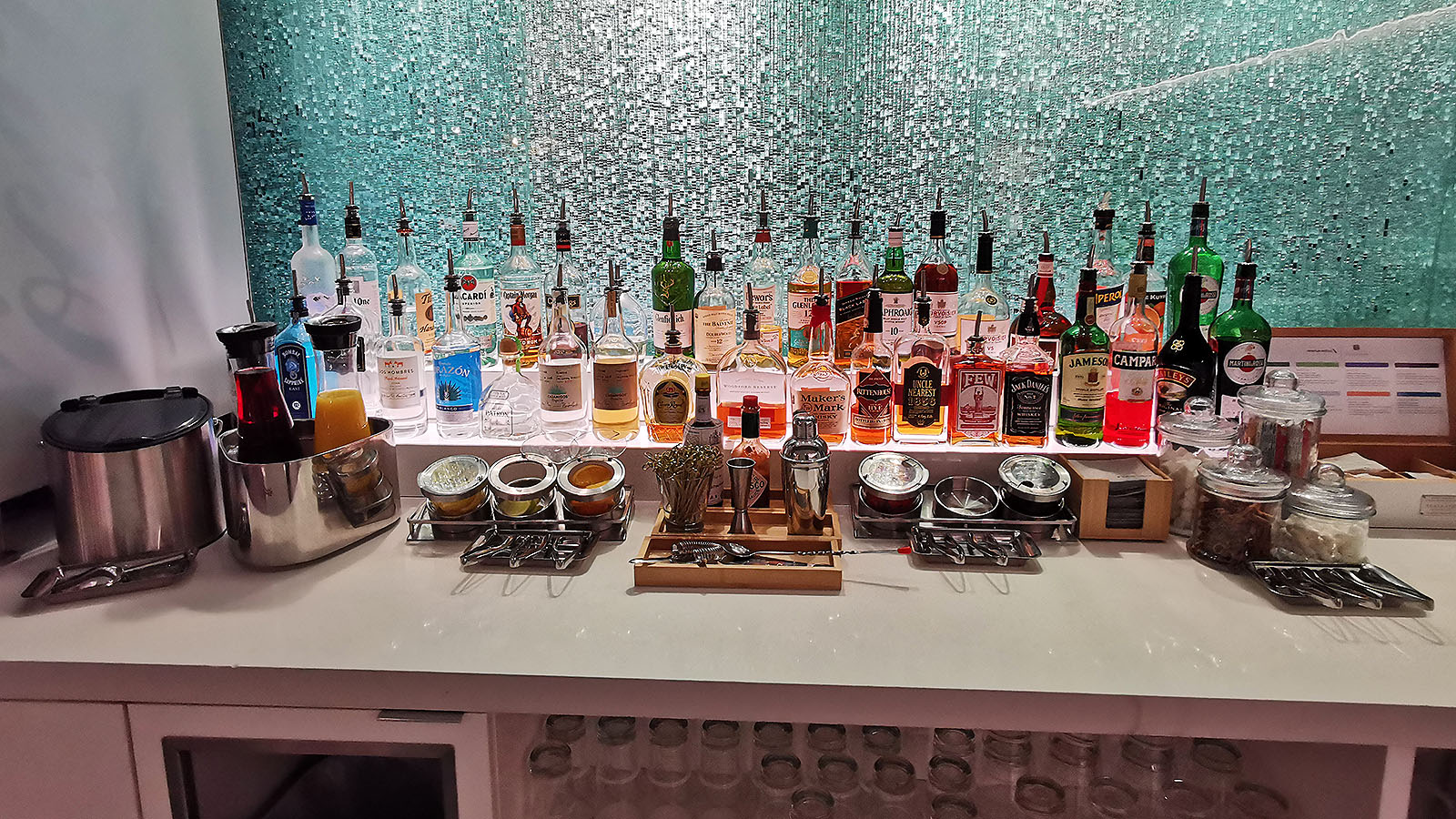 Spirits at AA's Flagship Lounge in Chicago