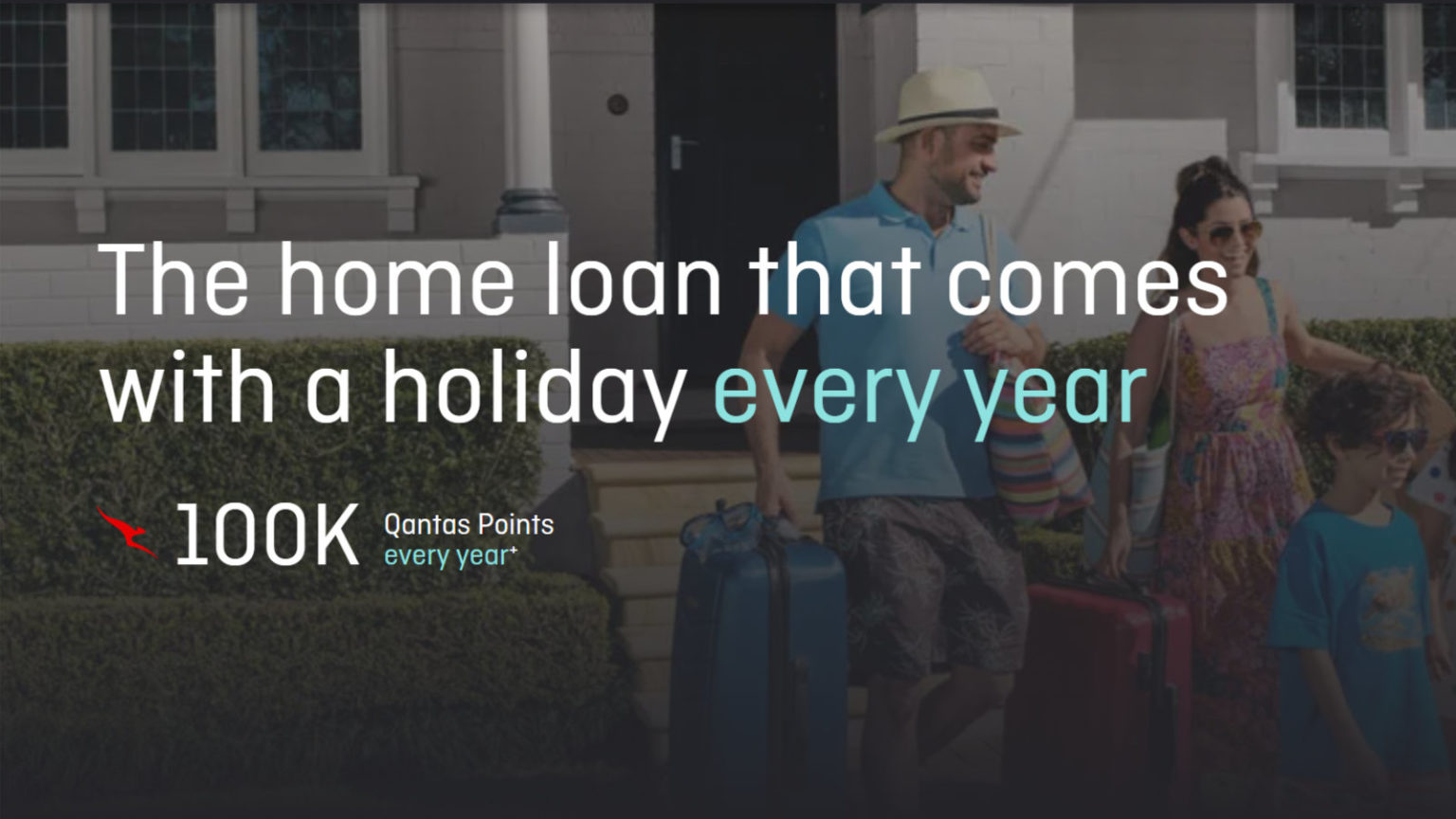 Earn 100 000 Qantas Points a year with the new Qantas Money Home Loan