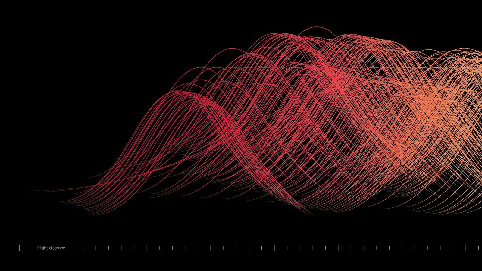 Printed soundscape for reaching Virgin Atlantic Million Miler status