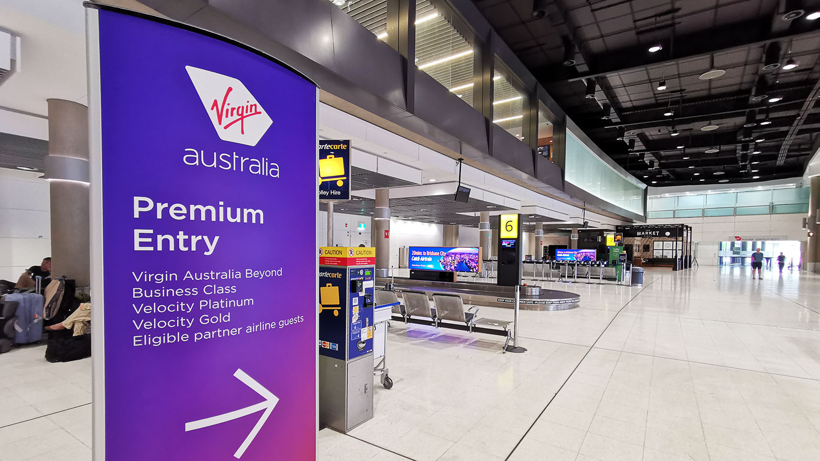 Virgin Australia Premium Entry in Brisbane