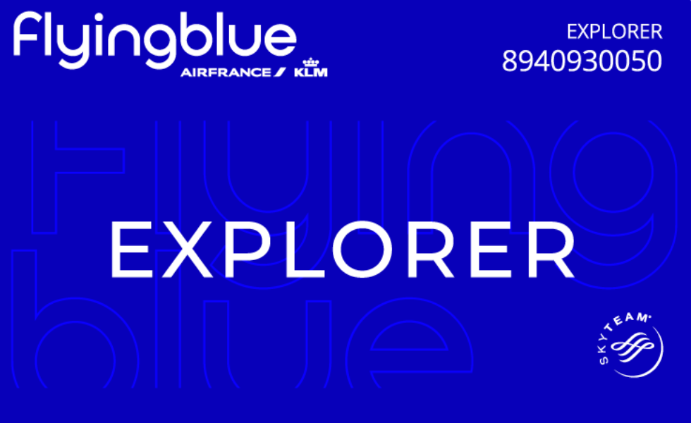 Flying Blue Explorer