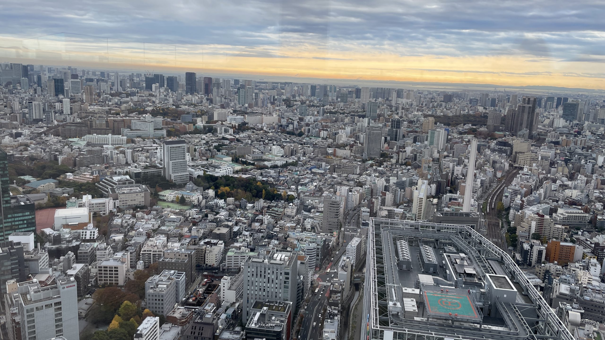 View of Tokyo from Shibuya Sky