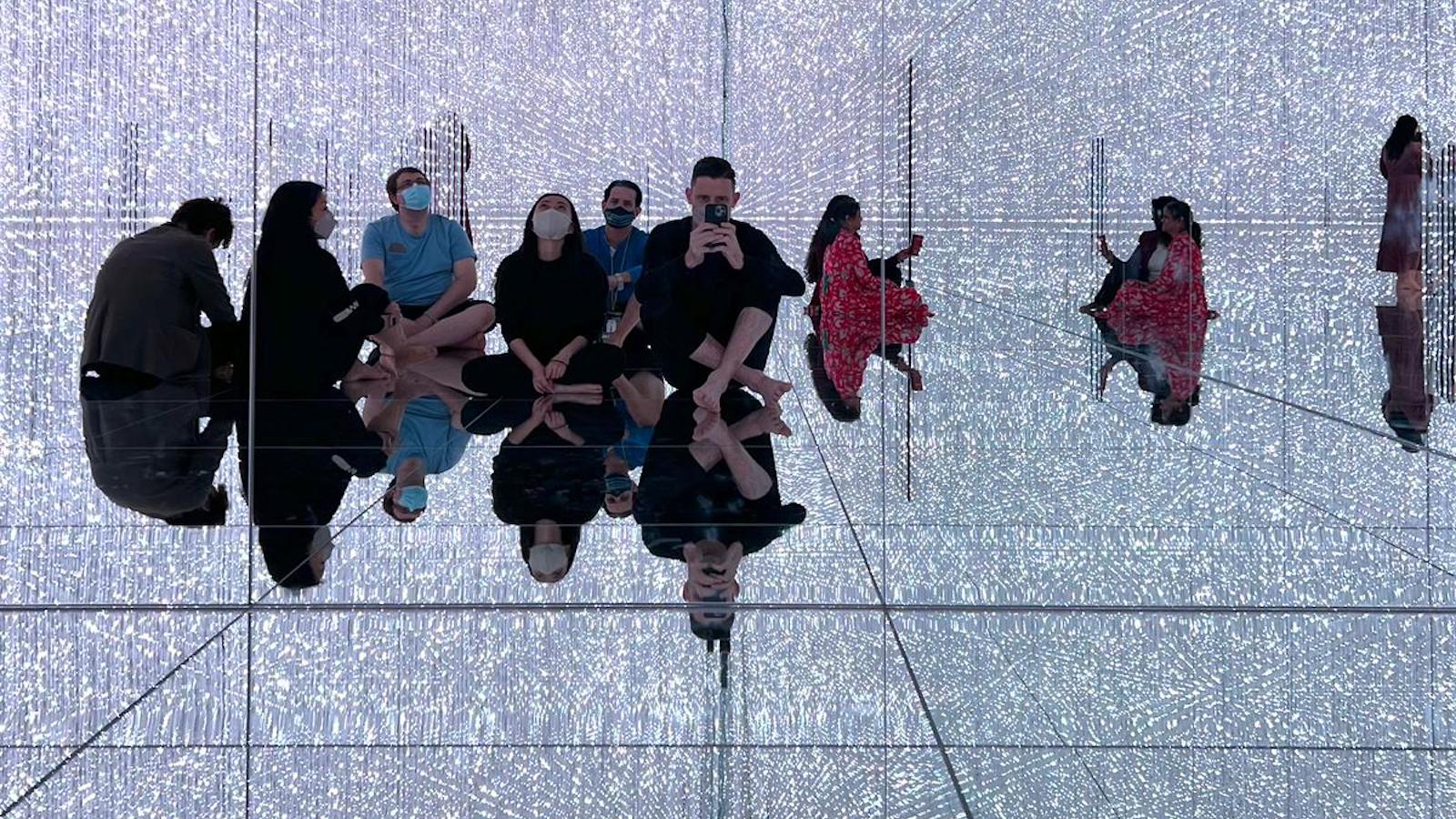 teamLab Planets room full of mirrors